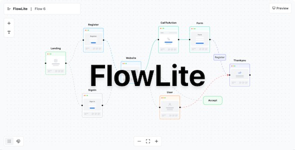FlowLite Laravel - User Flow Builder