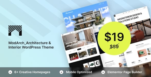 ModArch - Architecture & Interior WordPress Theme