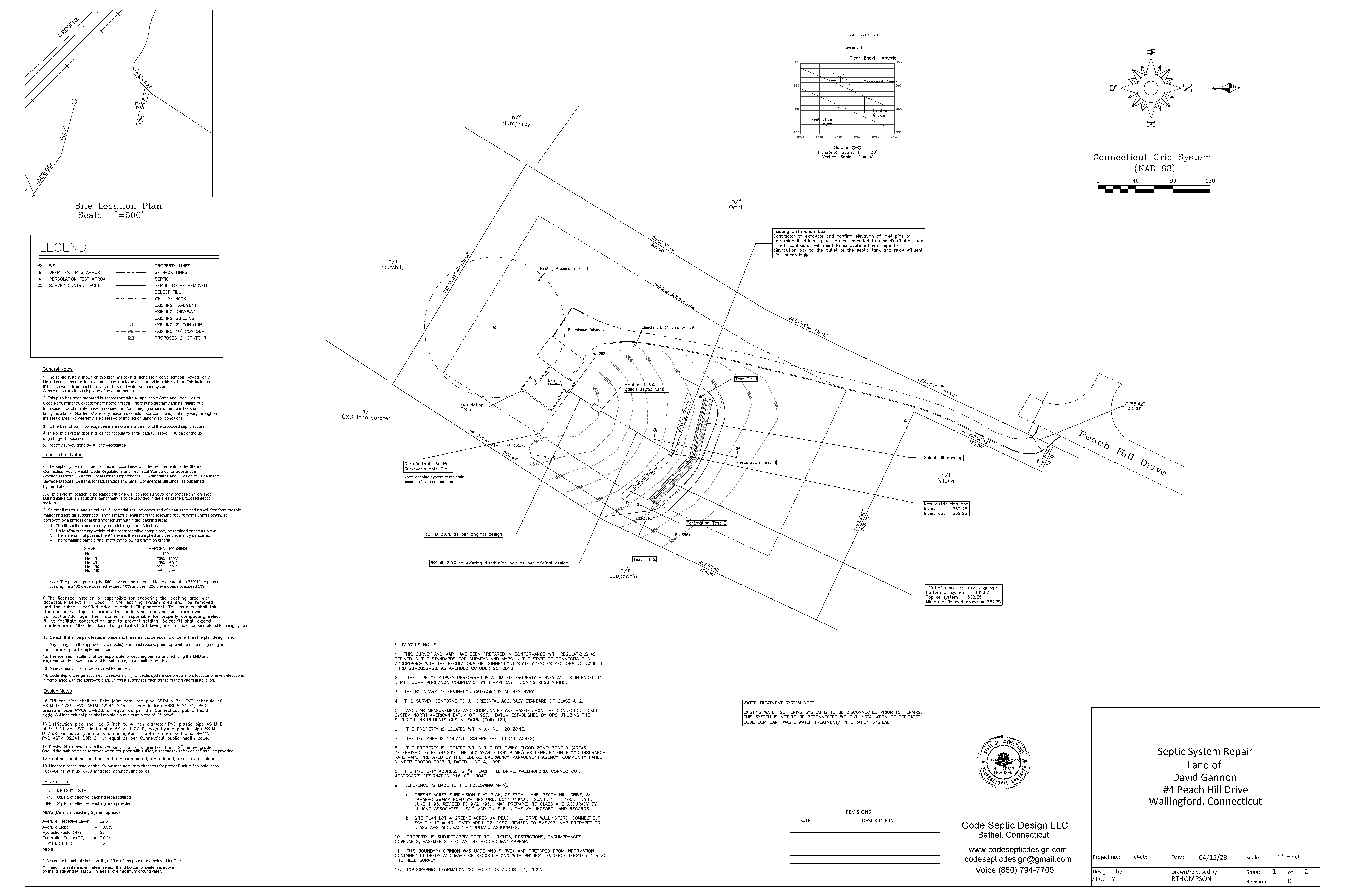 Wallingford Plot Plan
