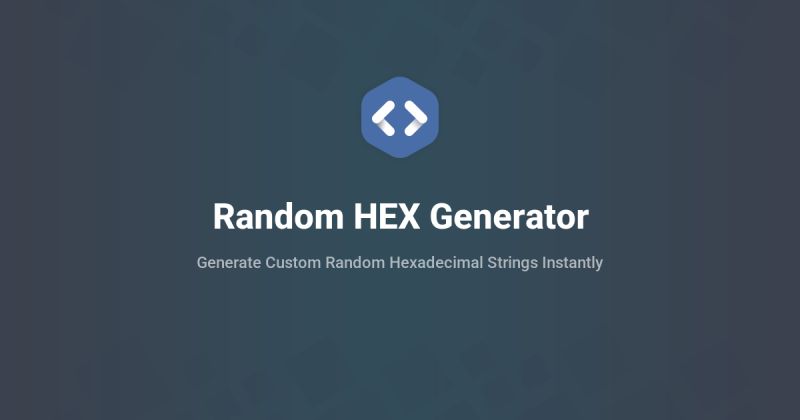 Random Hex Code Generator - Desktop Abstract Pictures for Desktop