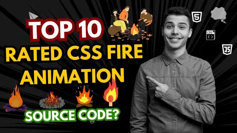 Top 10 High Rated CSS Fire Animation