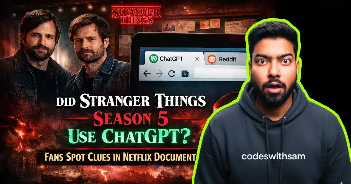 Did Stranger Things Season 5 Use ChatGPT?