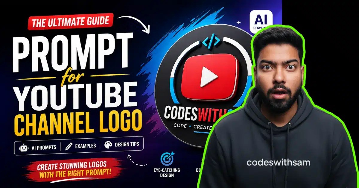 Best Prompt for YouTube Channel Logo