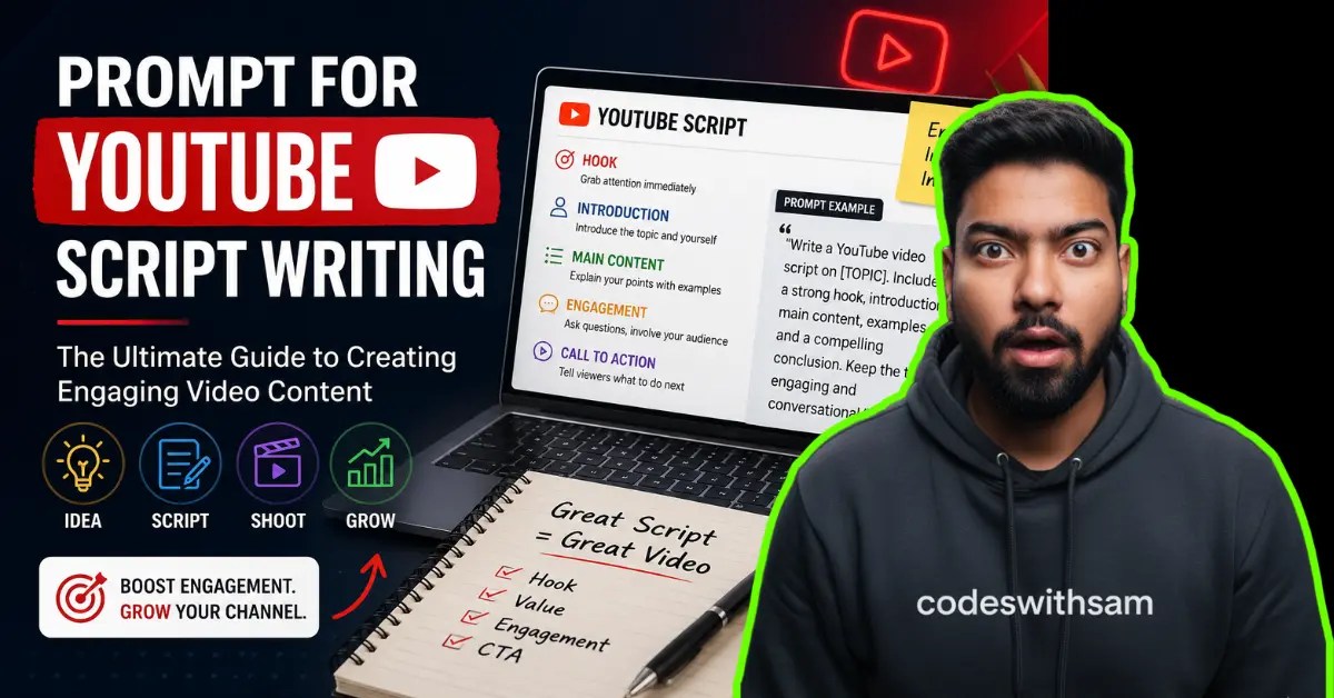 Best Prompts for YouTube Script Writing