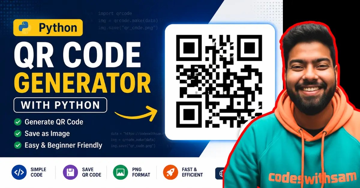python code for qr code generator