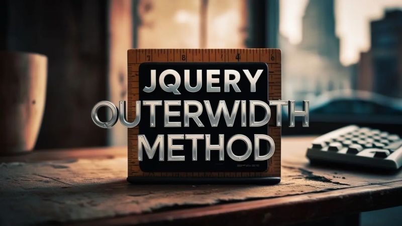 Jquery Outerwidth Method Return Or Set Outer Width - Premium Light Illustration Gallery - Ultra HD