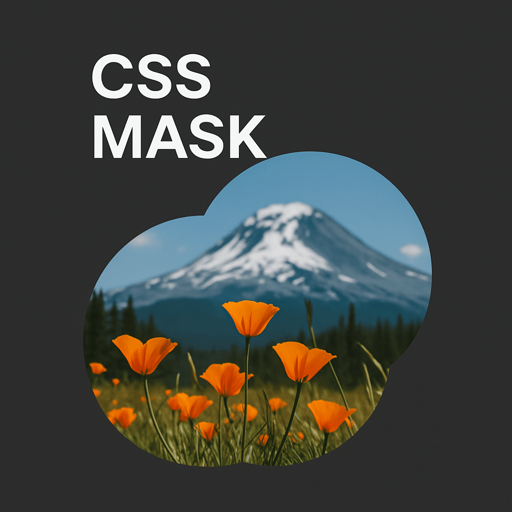css mask div with another div