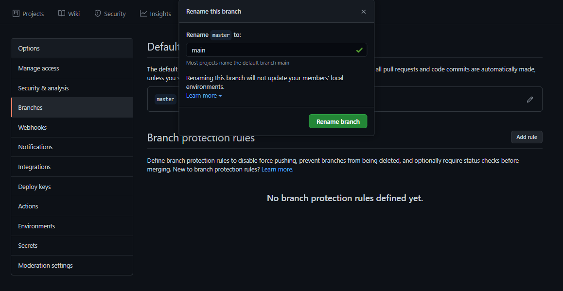Branche Principale Git De Master A Main Codeur Pro