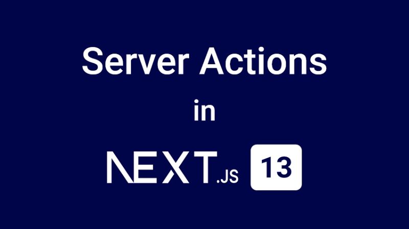 Server Actions In Next Js Nextjs 13 Server Mutations Youtube - Modern Ocean Design - HD