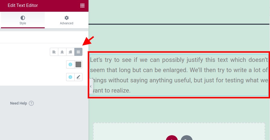 The new block editor on wordpress.com is the same editor that is used in core, and it looks like the justify option is broken there. How To Justify Text On Elementor 2 Easy Ways Codewatchers