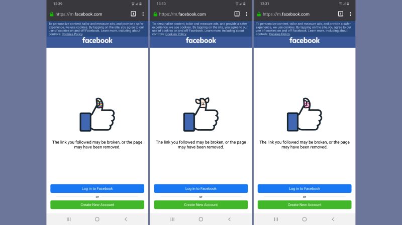 Facebook Is Broken - Best Abstract Patterns in Retina
