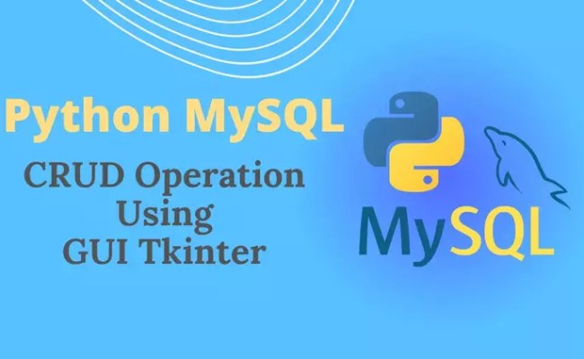 MySQL CRUD Operations In Python Using GUI Tkinter