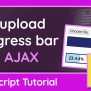 Easily Create File Upload Progress Bar Using Only Javascript