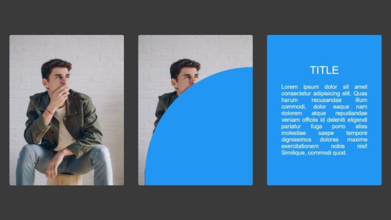 Magic Card Hover Effect Using Html Css Css Responsive Card Hover - Gorgeous Colorful Pattern - Mobile