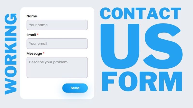 How To Create Awesome Contact Us Form Using Html And Css Html Css Javascript Tutorials - Sunset Pictures - Beautiful Retina Collection