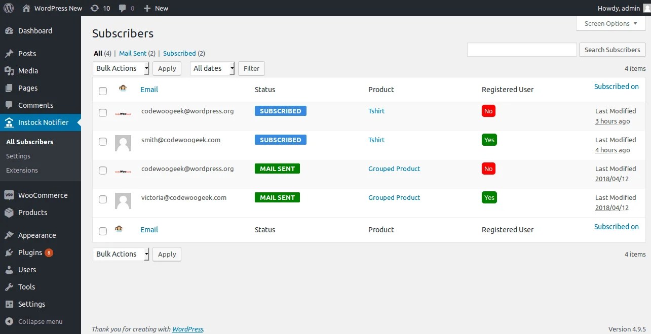 Back In Stock Notifier for Waitlist Pro