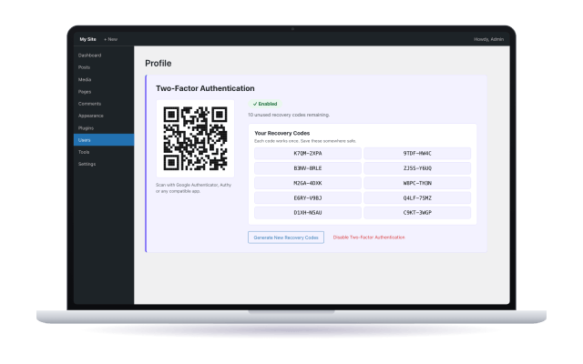 wordpress login page security - login studio lite