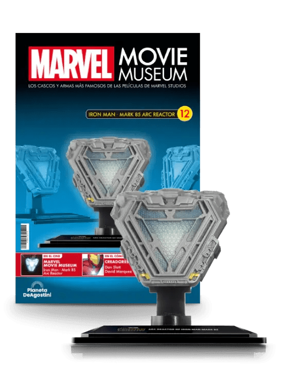 12.- Arc Reactor Iron Man Mark 85