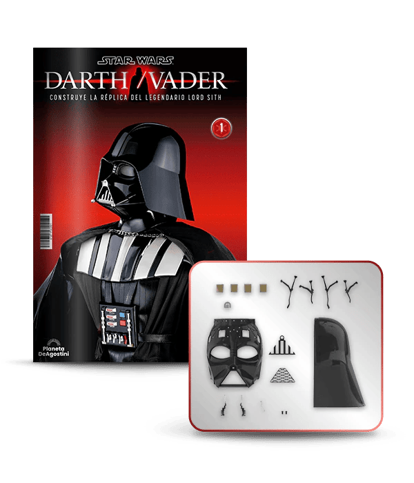 01.- Arma la replica del legendario Darth Vader