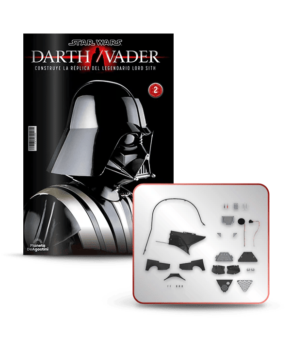 Entrega 02 para armar la réplica de Darth Vader de Star Wars a escala 1:2
