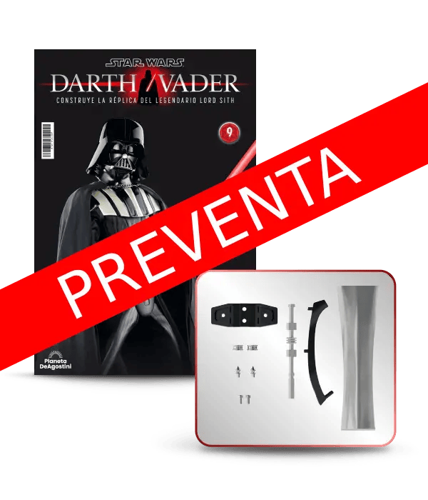 09.- Arma la replica del legendario Darth Vader 1/2 (PREVENTA)