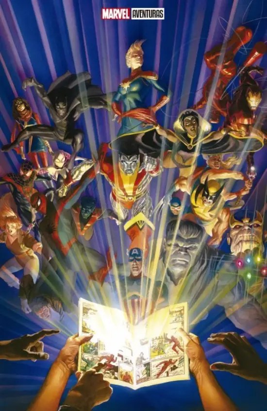 Marvel Comics 1000 portada variante edición especial 80 aniversario