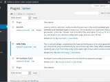 Network Admin Plugins Screen Wordpress Codex