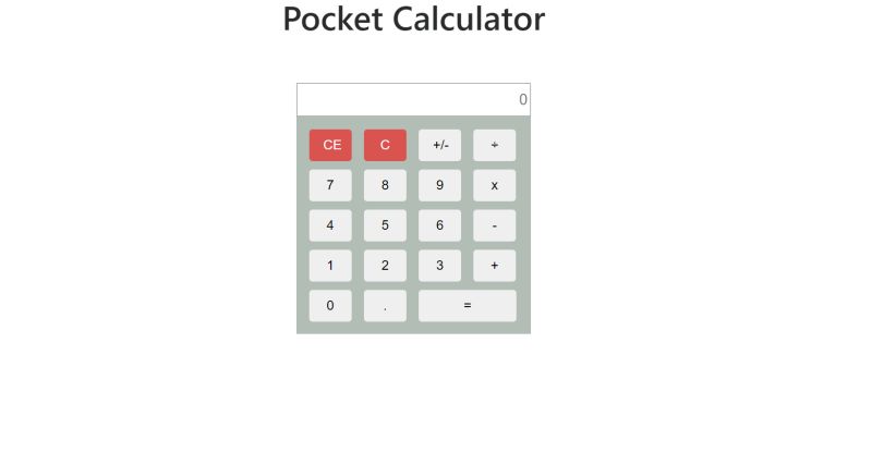 Simple Pocket Calculator In Javascript With Source Code Download Free Projects Codezips - Premium Vintage Photo Gallery - Mobile