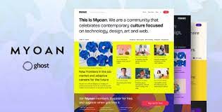 Myoan - Magazine Ghost Blog Theme 1.1.1