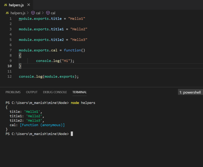 What is Node.js Module | module.exports Example | Codez Up