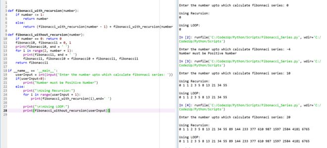 Calculate And Display N Th Term Fibonacci Series Python Codez Up - Best Space Designs in 4K