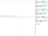 Count Number Of Vowels Present In String Using Loops Python