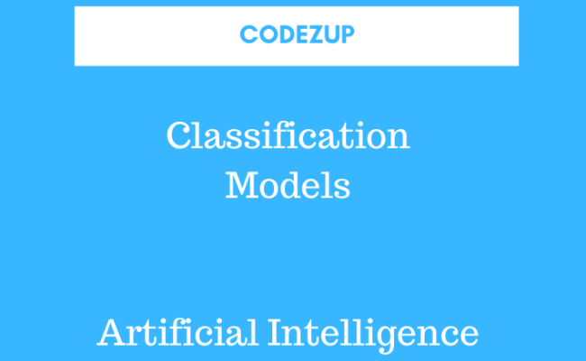 Classification Models In Machine Learning | Codez Up