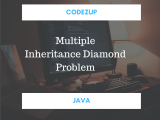 Why Java Does Not Support Multiple Inheritance Problem Codez Up