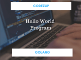 Understanding How A Golang Program Works Codez Up