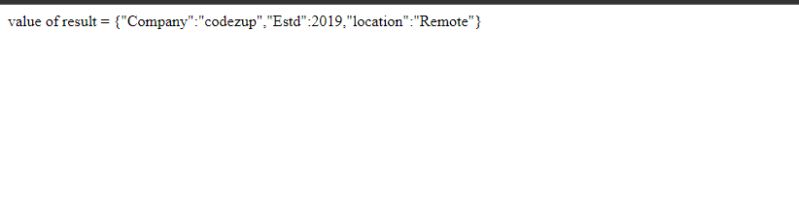 Convert Object To Json String In Javascript Example Codez Up - Incredible 8K Sunset Photos | Free Download