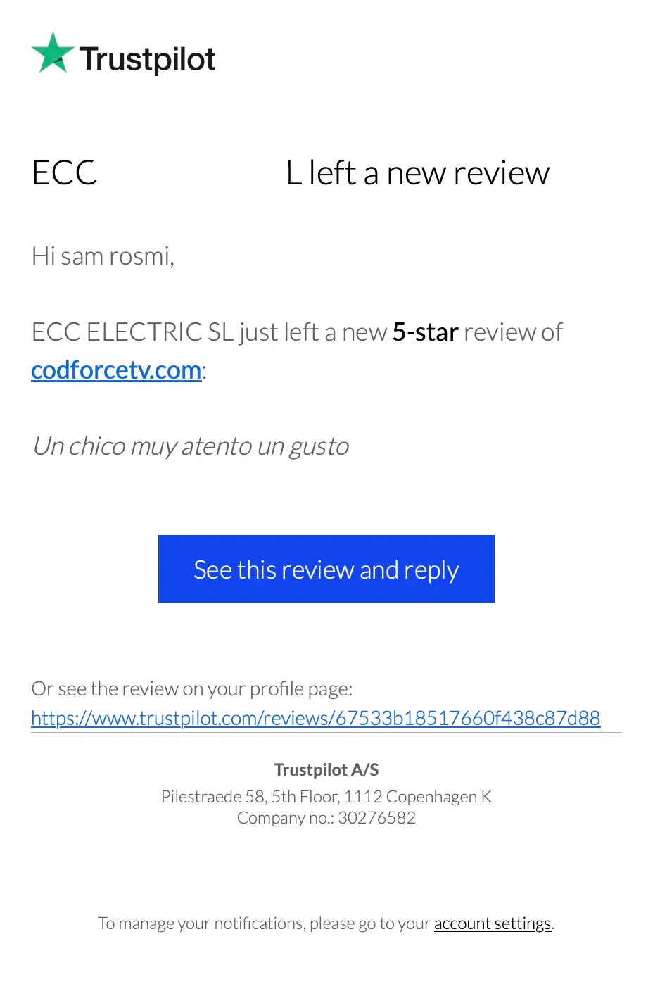 Codforcetv-Kundenbewertungen