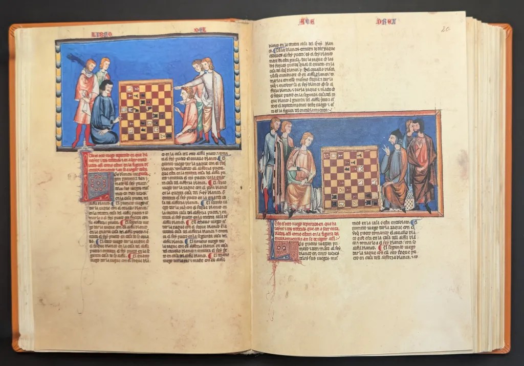 Folios 19v y 20r, Juegos de Ajedrez