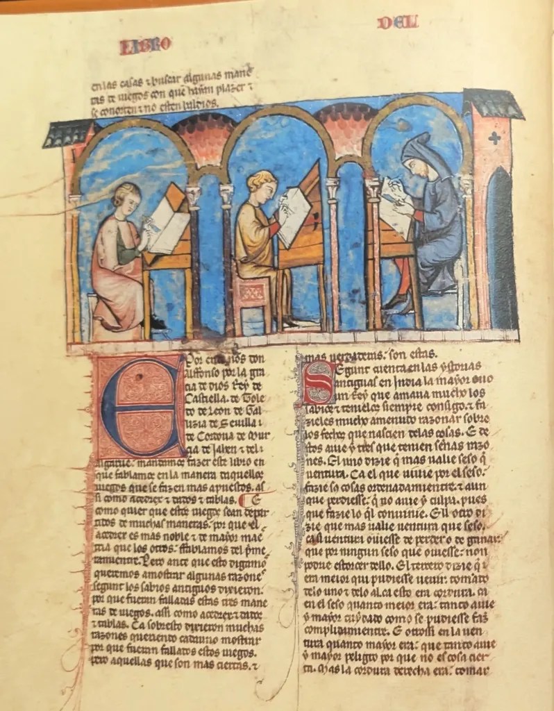 Folio 1v, El scriptorium alfonsí