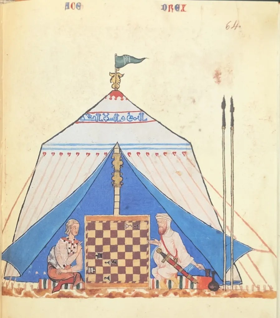 Folio 64r, Juego de Ajedrez