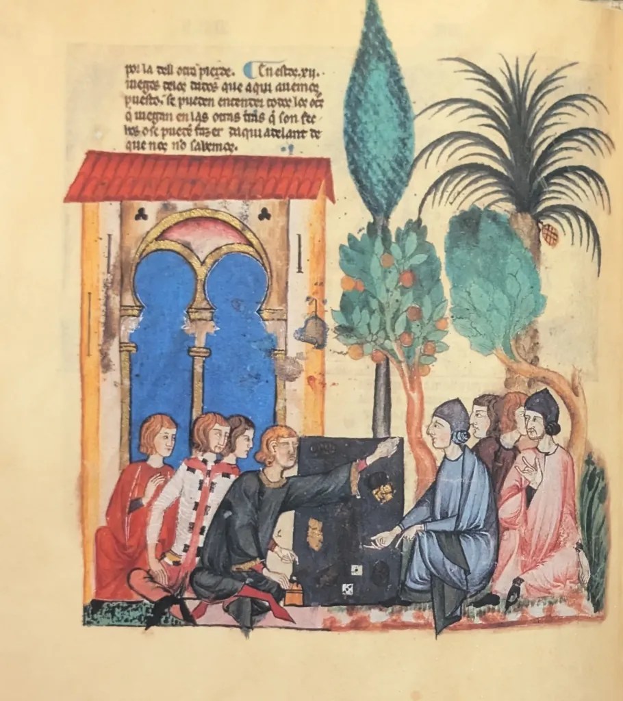 Folio 71v, Juego de Dados