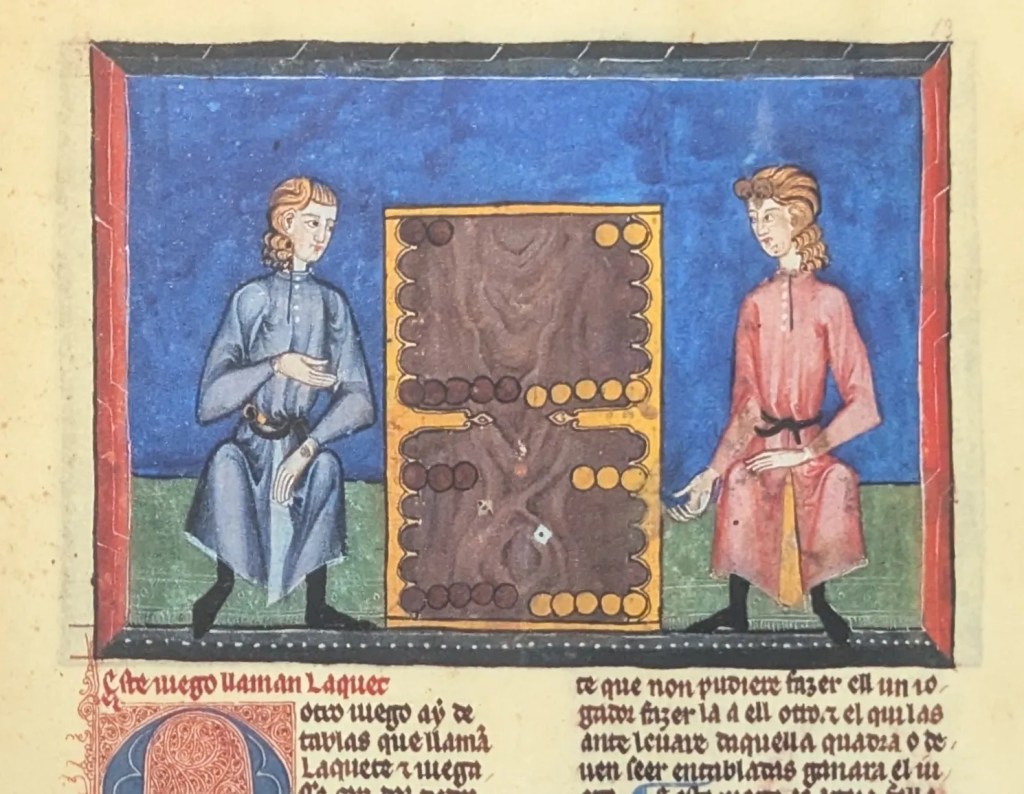 Folio 78r, Juego de Tablas
