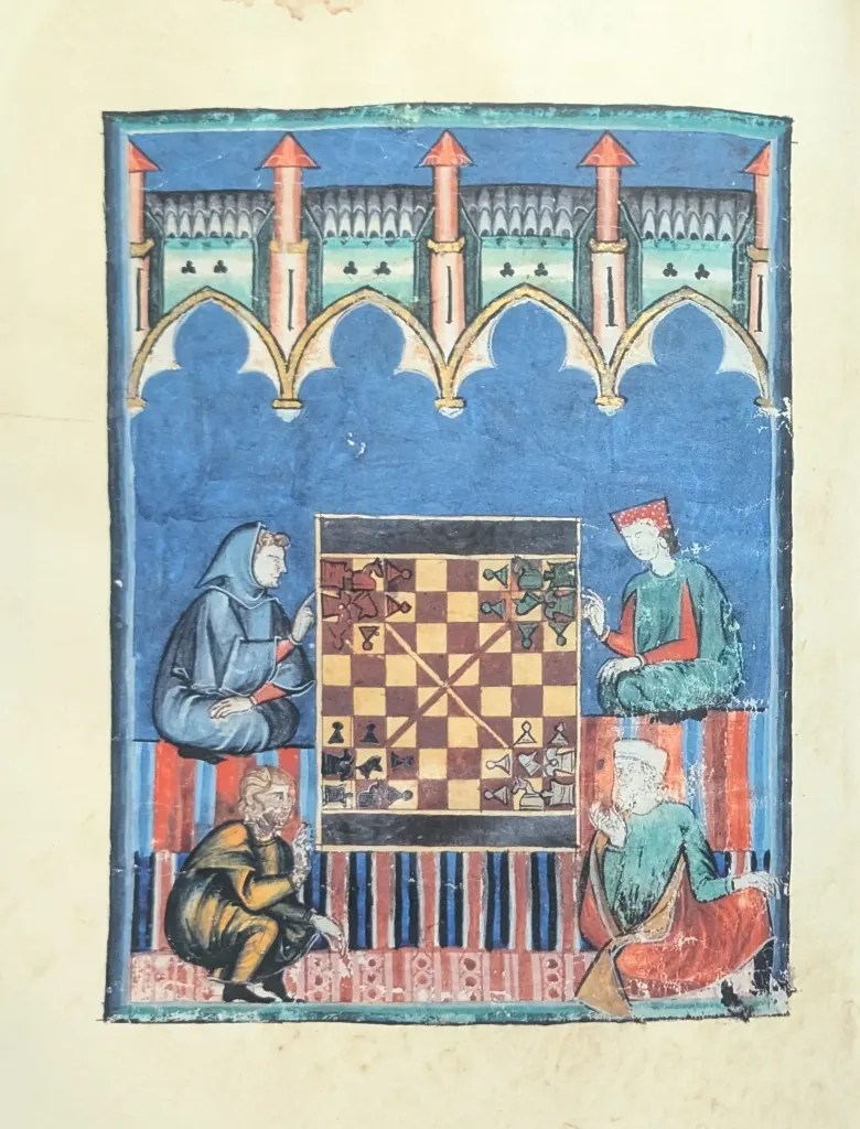 Folio 88v, Ajedrez de 4 personas