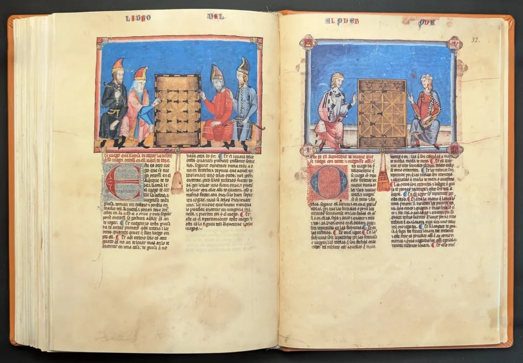 Folios 91v y 92r, Juegos del Alquerque