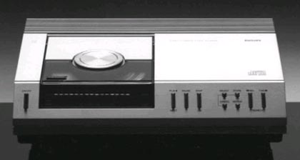O primeiro reprodutor de CD de Philips