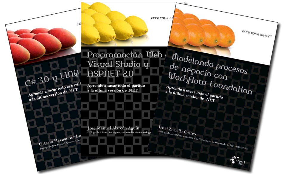 Portadas dos 3 libros cos que se estrea Krasis Press