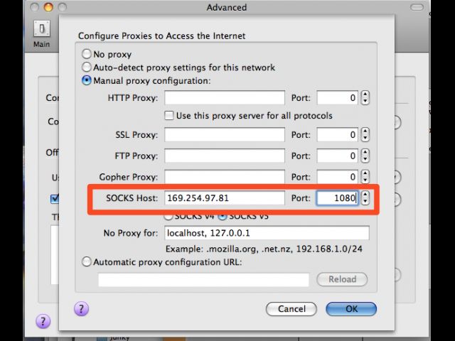 Imaxe dun dos pasos para utilizar o iPhone 3G para conectarse á Rede dende un portátil