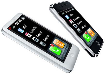 O iPhone nano podería ter unha aparencia semellante á que amosa este deseño conceptual