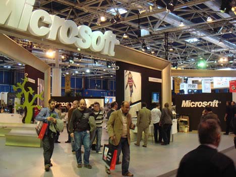 Microsoft fóra unha das empresas con máis presenza no SIMO 2007
