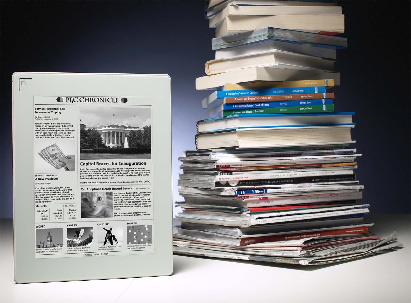 Barnes & Noble será o provedor de libros electrónicos exclusivo para o lector de Plastic Logic